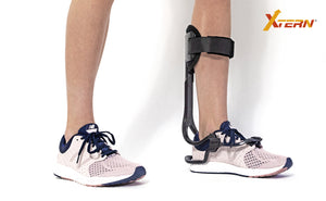 XTERN. FS3000. Foot Drop, Drop Foot. This external foot drop brace will allow running, walking and hiking as far as you want without any discomforts. This will support Drop Foot & Dorsiflexion Weakness, Peroneal Nerve Injury, Charcot Marie Tooth, Stroke, Multiple Sclerosis, Cerebral Palsy, Guillain-Barre Syndrome, Motor Neuropathy, Motor Neurone Disease